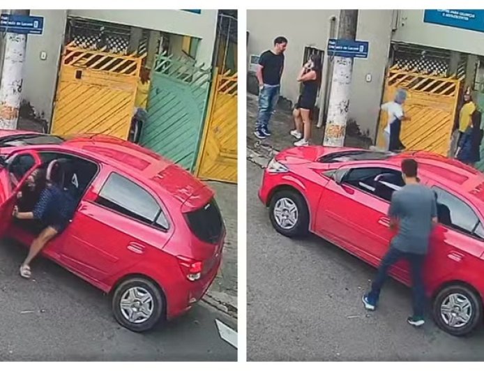 Carro com bebê de 2 meses dentro é roubado