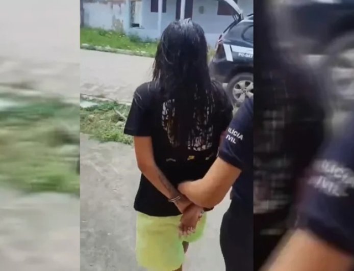 Mulher de 26 anos é presa após ameaçar a mãe de morte