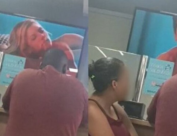 Cena de sexo é exibida em cartório lotado e revolta clientes