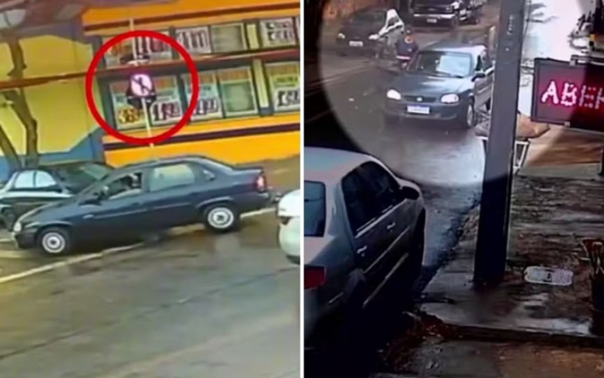 Casal de idosos é espancado no meio da rua ao tentar alertar motorista sobre contramão