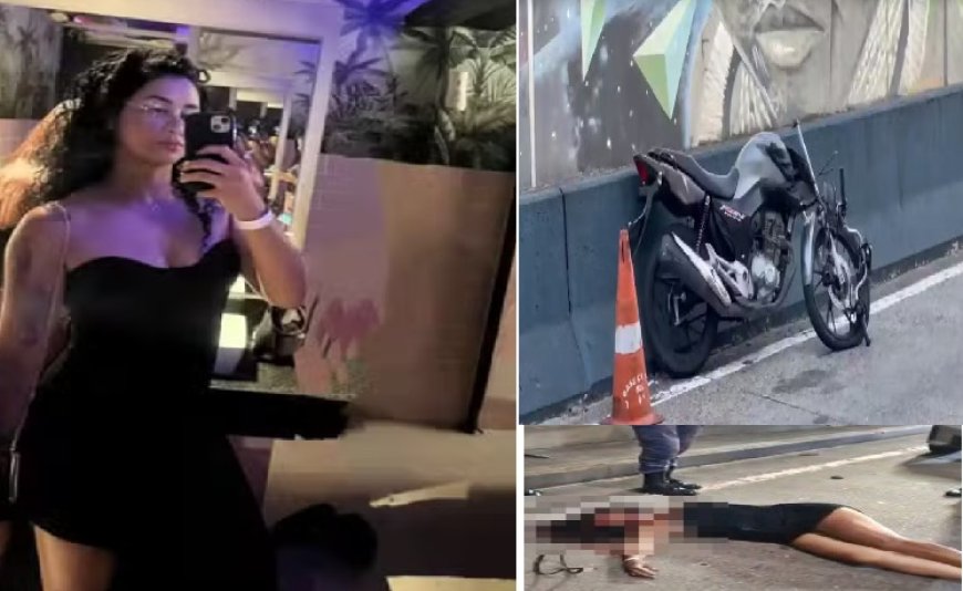 Acidente fatal: motociclista é arremessada e morre na hora