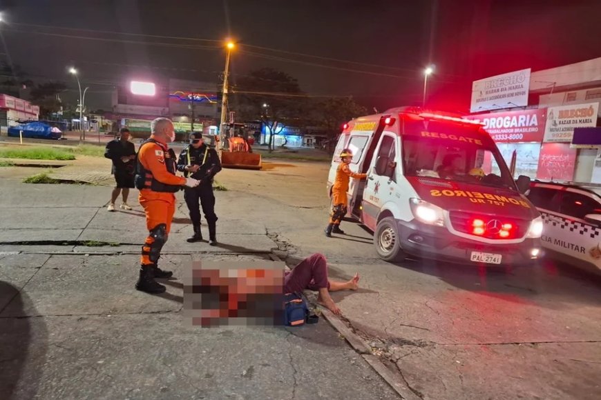 Ataque brutal: vítima leva várias facadas após confusão e quase morre