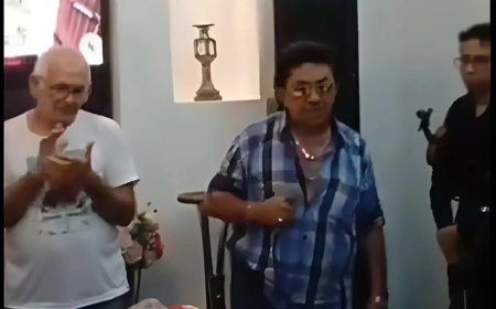 Cantor faz show em velório de fã e vídeo viraliza