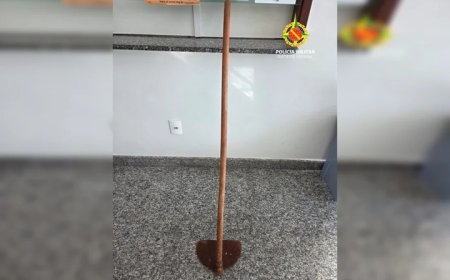 Terror na sala de aula: Adolescente tenta matar coordenador com enxada