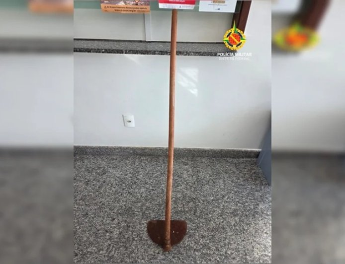 Terror na sala de aula: Adolescente tenta matar coordenador com enxada