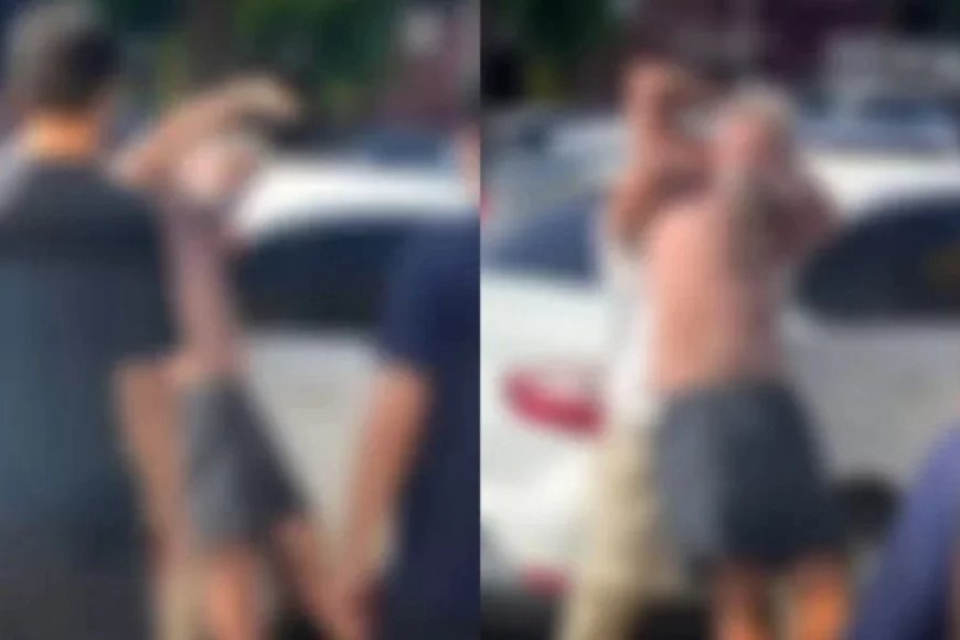 Homem assedia mulheres e acaba cercado e agredido. Veja o vídeo