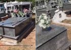 Pelo menos 21 crucifixos de bronze são furtados de jazigos em cemitério