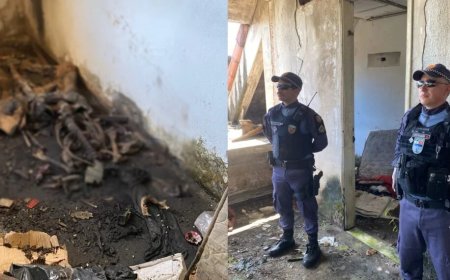 Ossada humana é encontrada em prédio abandonado