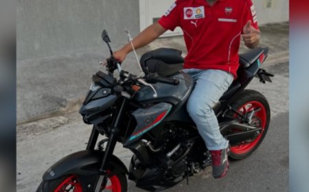 Influenciador morre em acidente de moto