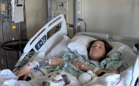 Jovem fica sem andar após ser atingida por galho durante ventania
