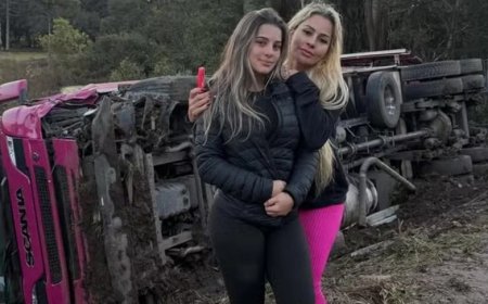 Quem é Gabriely Franciscon, influenciadora que tombou caminhão em SC