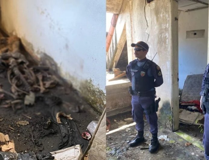 Ossada humana é encontrada em prédio abandonado