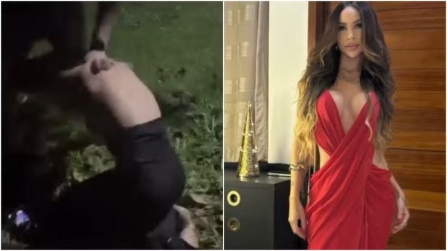 Influenciadora diz que desmaiou após ser espancada pelo namorado em condomínio de luxo