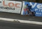 Homem é preso após espancar mulher com socos e chutes em avenida no interior do Ceará