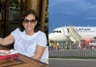 Idosa de 72 anos morre após queda brutal em escada de desembarque de avião