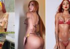 Ruivinha de Marte mostra antes e depois da transformação física e impressiona seguidores
