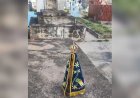 Nem a santa escapou: homem furta imagem de igreja e esconde em cemitério