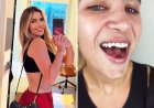 Filha de Leonardo sofre queda em noite romântica e quebra o dente: “Foi um desastre”