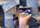 Virada do Brasil termina com TV destruída durante comemoração de torcedores; veja o vídeo