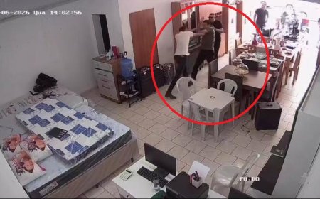 Vídeo: prefeito é flagrado agredindo vereador em loja de móveis