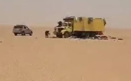 Pelo menos 49 pessoas morrem de sede no deserto do Saara após caminhão quebrar