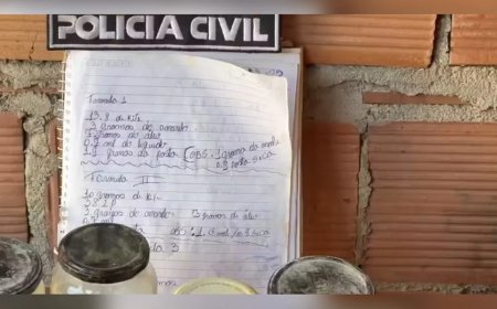 Traficantes do TCP tinham "livro de receitas" para preparar cocaína
