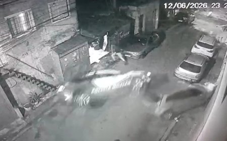 Perseguição policial termina em tragédia: viatura capota e mata homem na calçada