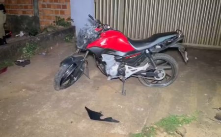 Dois homens morrem após fugir de abordagem policial e bater moto em poste, diz PM