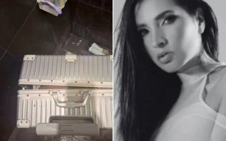 Modelo é encontrada morta dentro de mala