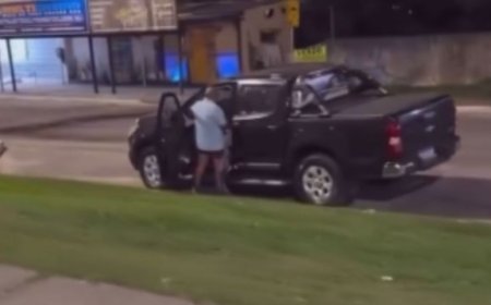 Motorista é flagrado em situação obscena em plena rua; caso repercute nas redes