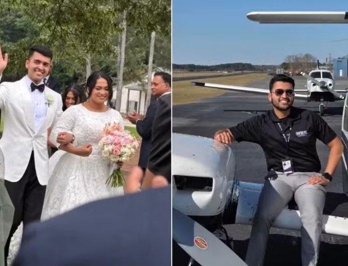Noivo morre em queda de helicóptero momentos após deixar festa de casamento; noiva sobreviveu