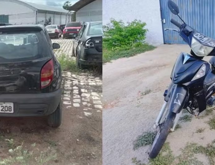 Leilão do Detran tem motos com lance inicial de R$ 800 e carros a partir de R$ 3,2 mil