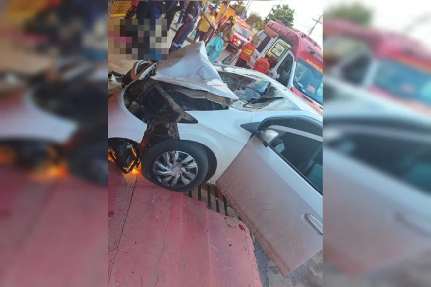 Mulher morre a caminho de academia após ser atingida por carro em alta velocidade