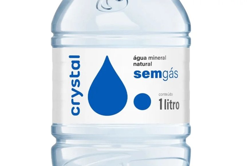 URGENTE: Anvisa determina recolhimento de lote de água mineral Crystal por contaminação por bactéria