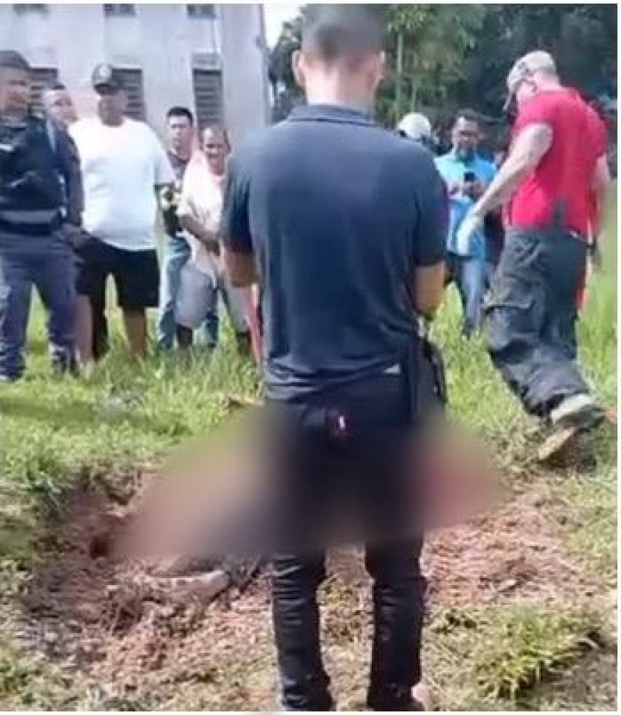 Corpo de homem é encontrado em cova rasa atrás da Igreja Matriz no Amazonas
