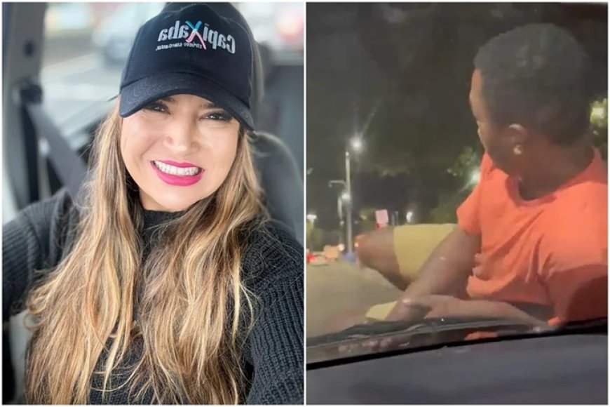 Mulher dirige quilômetros com homem em capô: “Pensei que assaltaria”