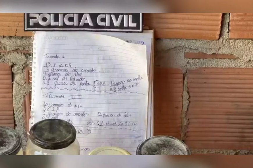 Traficantes do TCP tinham "livro de receitas" para preparar cocaína