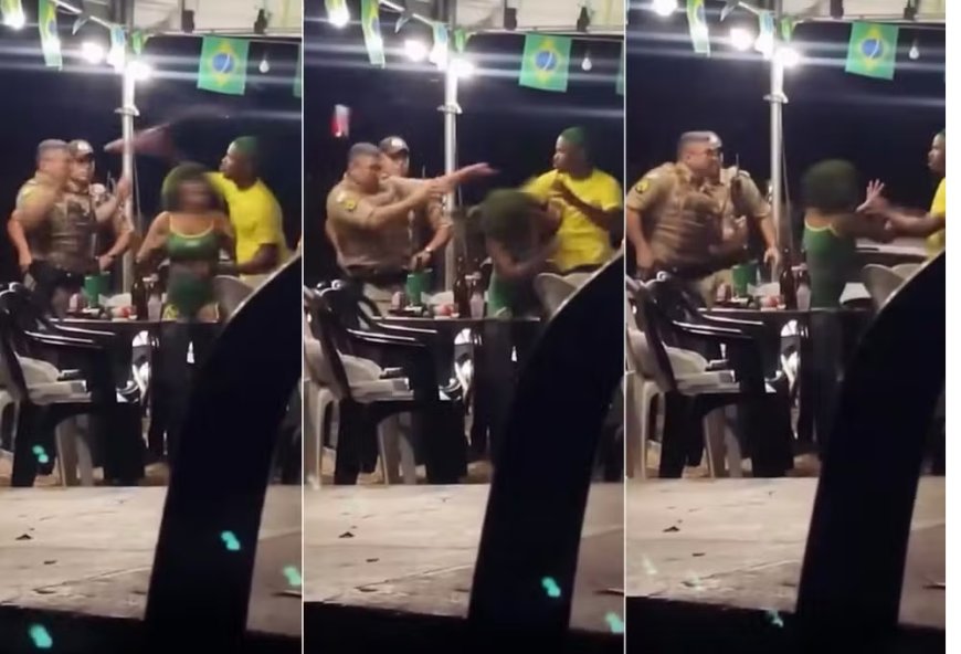 Confusão em distribuidora termina com policial atingido por lata de cerveja
