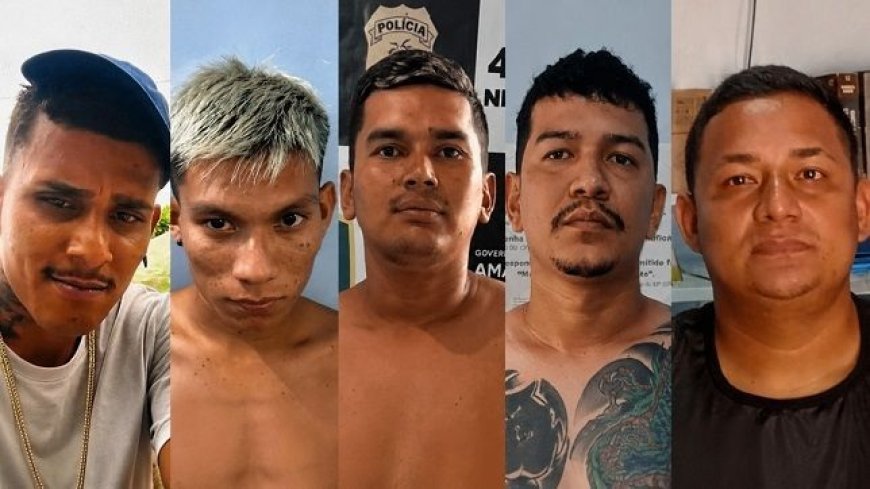 Polícia divulga fotos de cinco suspeitos ligados ao tráfico e pede ajuda da população