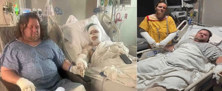 É um milagre": casal sobrevive a explosão e história comove milhares de pessoas