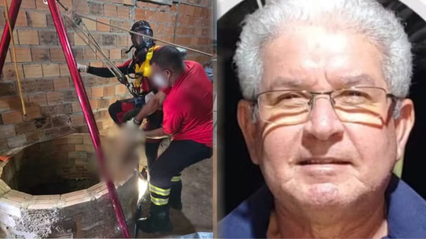 Idoso desaparecido é encontrado morto e esquartejado dentro de poço; suspeito é preso