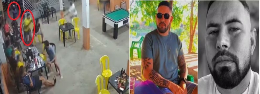 Execução brutal: homens armados invadem bar, caçam cliente até banheiro e o matam com vários tiros