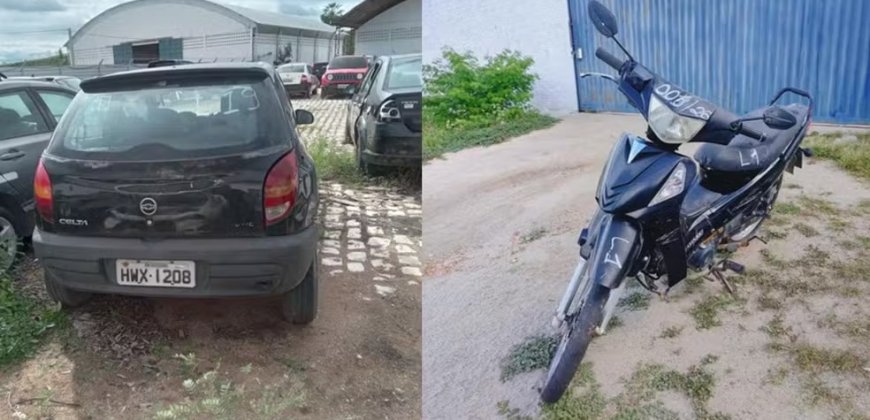 Leilão do Detran tem motos com lance inicial de R$ 800 e carros a partir de R$ 3,2 mil
