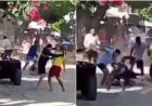 Homens partem para a briga em disputa por ponto de tráfico; vídeo viraliza