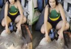 Vídeo de ribeirinha ensinando a limpar arraia deixa milhões impressionados; veja como é feito
