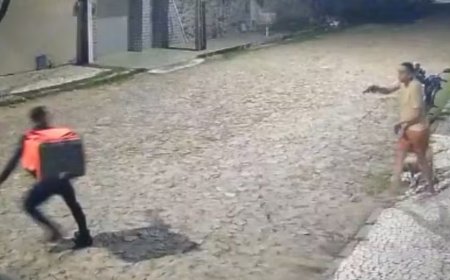 Policial confunde entregador com assaltante e atira duas vezes contra o trabalhador