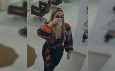 GOLPE DO MEGA HAIR: Falsa delegada dá calote em salão, ameaça funcionários com arma e acaba presa