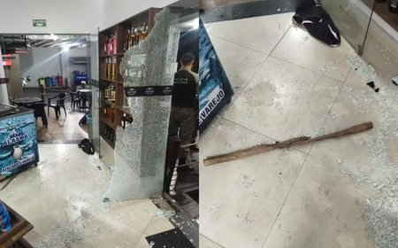 Policial é preso por destruir posto após se revoltar por frentista cobrar R$ 1 para calibrar pneu, diz polícia