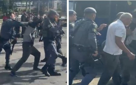 Vídeo mostra confronto entre caminhoneiros e policiais durante greve; veja o que aconteceu