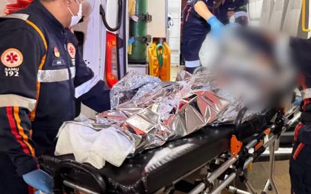 Adolescente tem 80% do corpo queimado após explosão com álcool durante confraternização